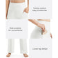 Vrouwen's high waist elastische wide-leg broeken- superstretchy