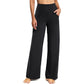 Vrouwen's high waist elastische wide-leg broeken- superstretchy