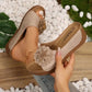 🔥Tijdgebonden korting🔥Vrouwen Comfort Slip-On Sandalen met Bloemen