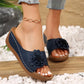 🔥Tijdgebonden korting🔥Vrouwen Comfort Slip-On Sandalen met Bloemen