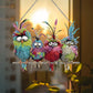 Diamond Art opknoping Kit - aangepaste vorm 5D strass raam ornament - cadeau voor vogelliefhebbers