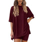 🍧Zomerse uitverkoop - 50% korting💞Casual loszittende tweedelige set voor dames voor de zomer