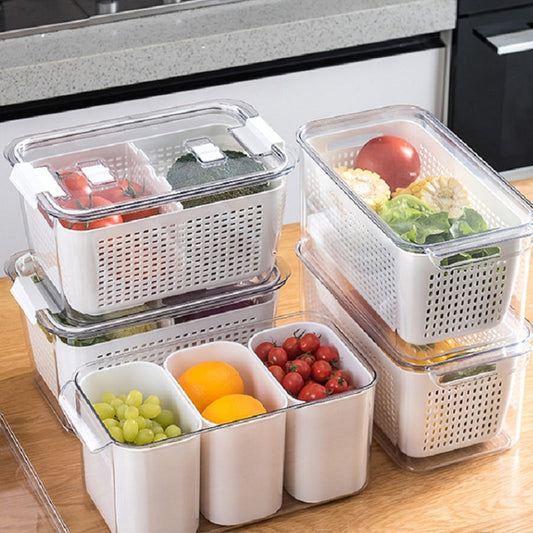 ⭐⭐⭐⭐⭐[Praktisch cadeau] Verse groente fruit opslag container