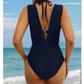 🌸🌸Effen badpak met strik voor dames, set van 2 stuks