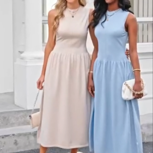 🌸Mouwloze Zomerse Maxi Dress voor Vrouwen