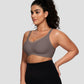 🏆 Flash Sale ⚡ Meer dan 50.000 verkocht! Bijna uitverkocht – 💥🎉 Dames draadloze V-hals kruissteek mesh-slip zonder naden – optillende beha, perfect als cadeau