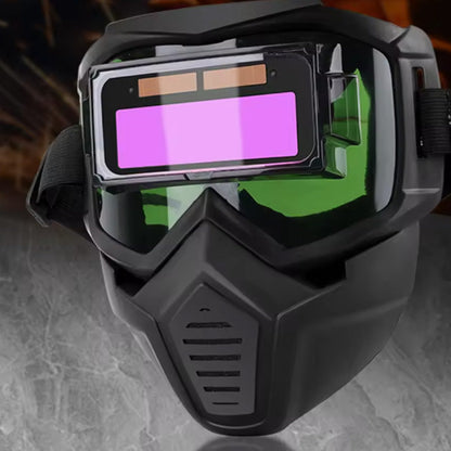 🔥🔥Middenjaaruitverkoop🔥🔥Automatisch verduisterende lashelm voor oogbescherming (50% UIT)