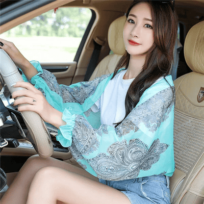⛱️Driving/Reizende UV-beschermende sjaal voor dames