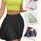 Sneldrogende Sportbroek met Hoge Taille