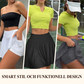 Sneldrogende Sportbroek met Hoge Taille