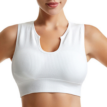 🔥Laatste dag speciale aanbieding 50% KORTING🔥Dames Kort Ademend Sport Ondersteunend Topje