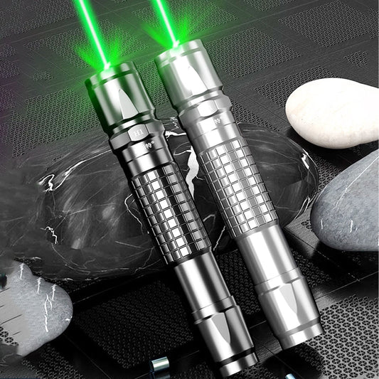 Laserzaklamp met kleurenpatroon