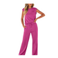 🔥2025 Hot Sale🔥Set van 2 casual mouwloze top en broek met trekkoord voor dames