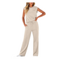 🔥2025 Hot Sale🔥Set van 2 casual mouwloze top en broek met trekkoord voor dames