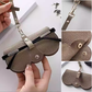 🎁LAATSTE DAG 50% KORTING😎Zachte Leren Zonnebrillen Etui