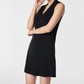 Elegante Mouwloze Damesjurk met V-Halslijn