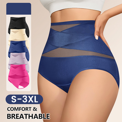 🔥Voordeelprijs Dames Hoge Taille Corrigerende Slip 🩲 Naadloos Buikcontrole Maten S-3XL
