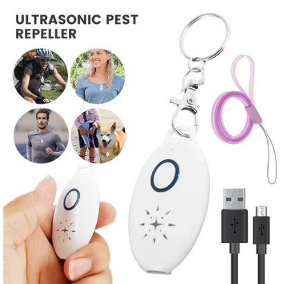 Koop 3, krijg 2 gratis ✨❤️Ultrasonische Vlooien- en Tekenverjager