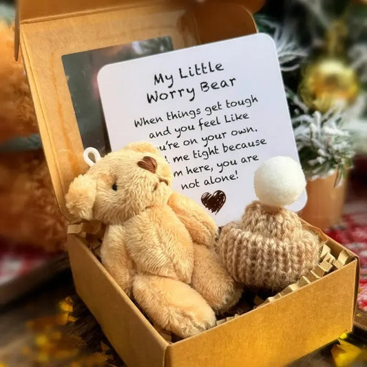 ⏰Final 3-hour Preferential Deal 💥💖Today Buy 1 Get 1 Free🎁Handmade Mini Plush Teddy Bear in Box