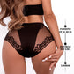 💥Koop 3 Krijg 2 Gratis 💥 Dames Sexy Bloemig Kanten Mesh Slipje