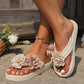 🏖️Zomerspecials🌴Antislip Strandsandalen voor Dames met Bloemdetails