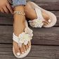 🏖️Zomerspecials🌴Antislip Strandsandalen voor Dames met Bloemdetails