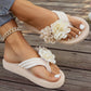 🏖️Zomerspecials🌴Antislip Strandsandalen voor Dames met Bloemdetails