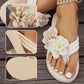 🏖️Zomerspecials🌴Antislip Strandsandalen voor Dames met Bloemdetails