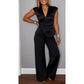 🛍️Limited Time 50% OFF💋Women's Elegant V-Neck Top & Pants Set