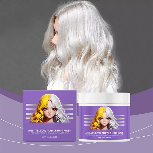 💜Paars Haarmasker tegen Vergeling 💜