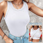 🔥Hot Sale 50% UIT🔥Geribbelde tanktop voor dames met plankbeha