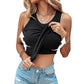 🔥Hot Sale 50% UIT🔥Geribbelde tanktop voor dames met plankbeha