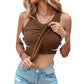 🔥Hot Sale 50% UIT🔥Geribbelde tanktop voor dames met plankbeha