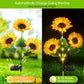 ⏳Tijdelijke aanbieding⏰Zonnebloem Solar Tuinpaal Led-verlichting🌻
