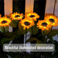 ⏳Tijdelijke aanbieding⏰Zonnebloem Solar Tuinpaal Led-verlichting🌻