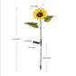 ⏳Tijdelijke aanbieding⏰Zonnebloem Solar Tuinpaal Led-verlichting🌻