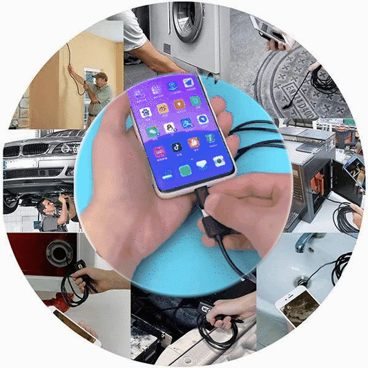 🔥Laatste dag 49% KORTING 🔎 Plug-and-play endoscoopcamera - compatibel met Android, iPhone en iPad voor directe aansluiting
