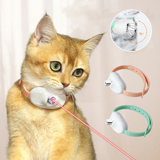 ⏳Beperkte tijd 50% korting💥Intelligente laserhalsband met USB-oplader voor katten
