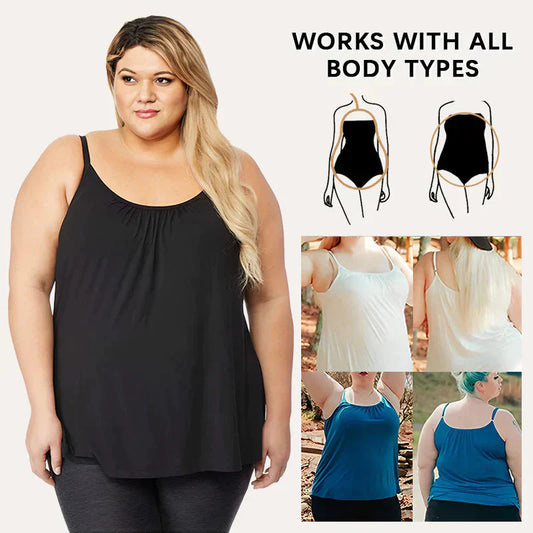🏆Losvallende tanktop met ingebouwde beha