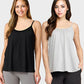 🏆Losvallende tanktop met ingebouwde beha