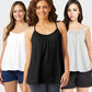 🏆Losvallende tanktop met ingebouwde beha