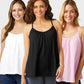 🏆Losvallende tanktop met ingebouwde beha