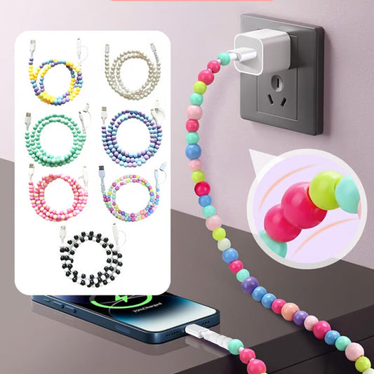 ✨Creatieve kralen 2-in-1 datakabel