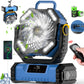 Draagbare oscillerende ventilator met afstandsbedienin