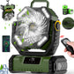 Draagbare oscillerende ventilator met afstandsbedienin