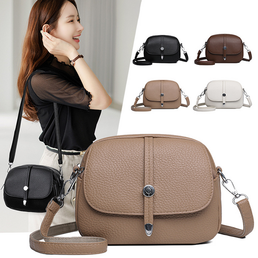 2025 Hot Sale🍂Lichtgewicht crossbodytas voor dames in effen kleur✨