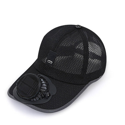 🔥De laagste prijs op het net🔥Ademende baseballpet met zonneventilator