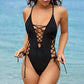 👙Dames Sexy V-hals Eendelig Badpak