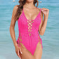 👙Dames Sexy V-hals Eendelig Badpak