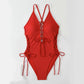 👙Dames Sexy V-hals Eendelig Badpak